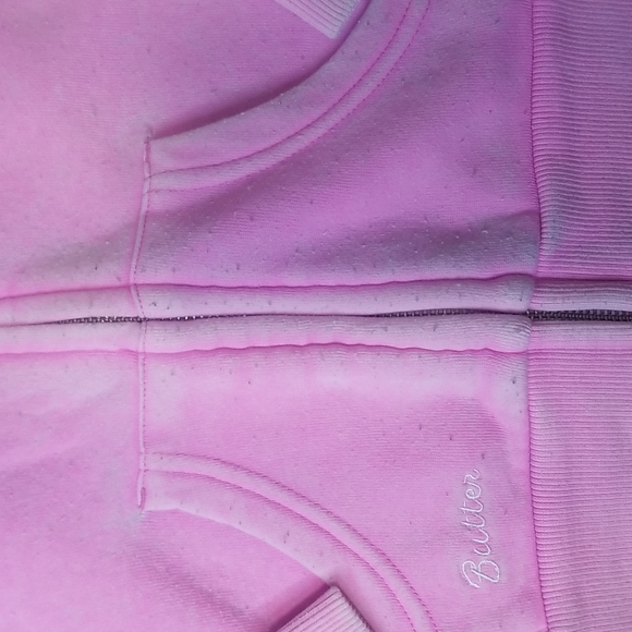 🌺🍍 BUTTER Pink "Aloha" Pineapple Hibiscus Hoodie, Size 3T ~ PRELOVED - Picture 6 of 11